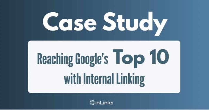 seo internal linking case study