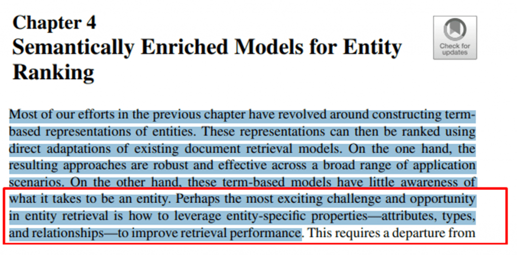 Entity-Oriented Search